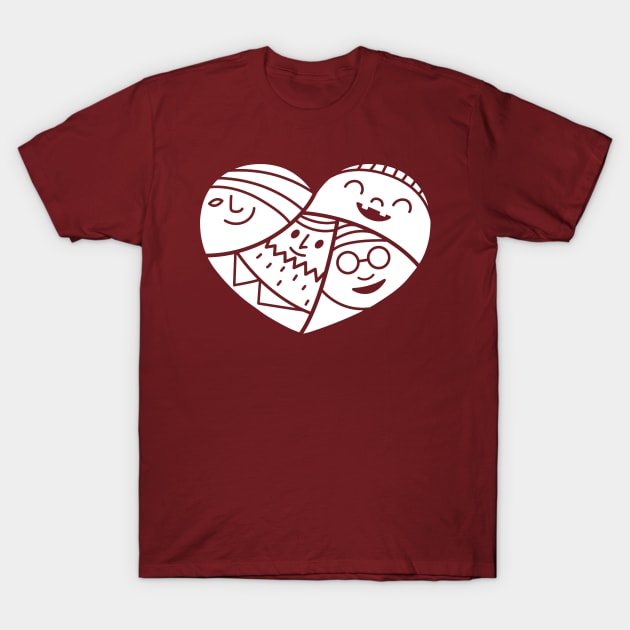 Love Family T-Shirt by heldawson